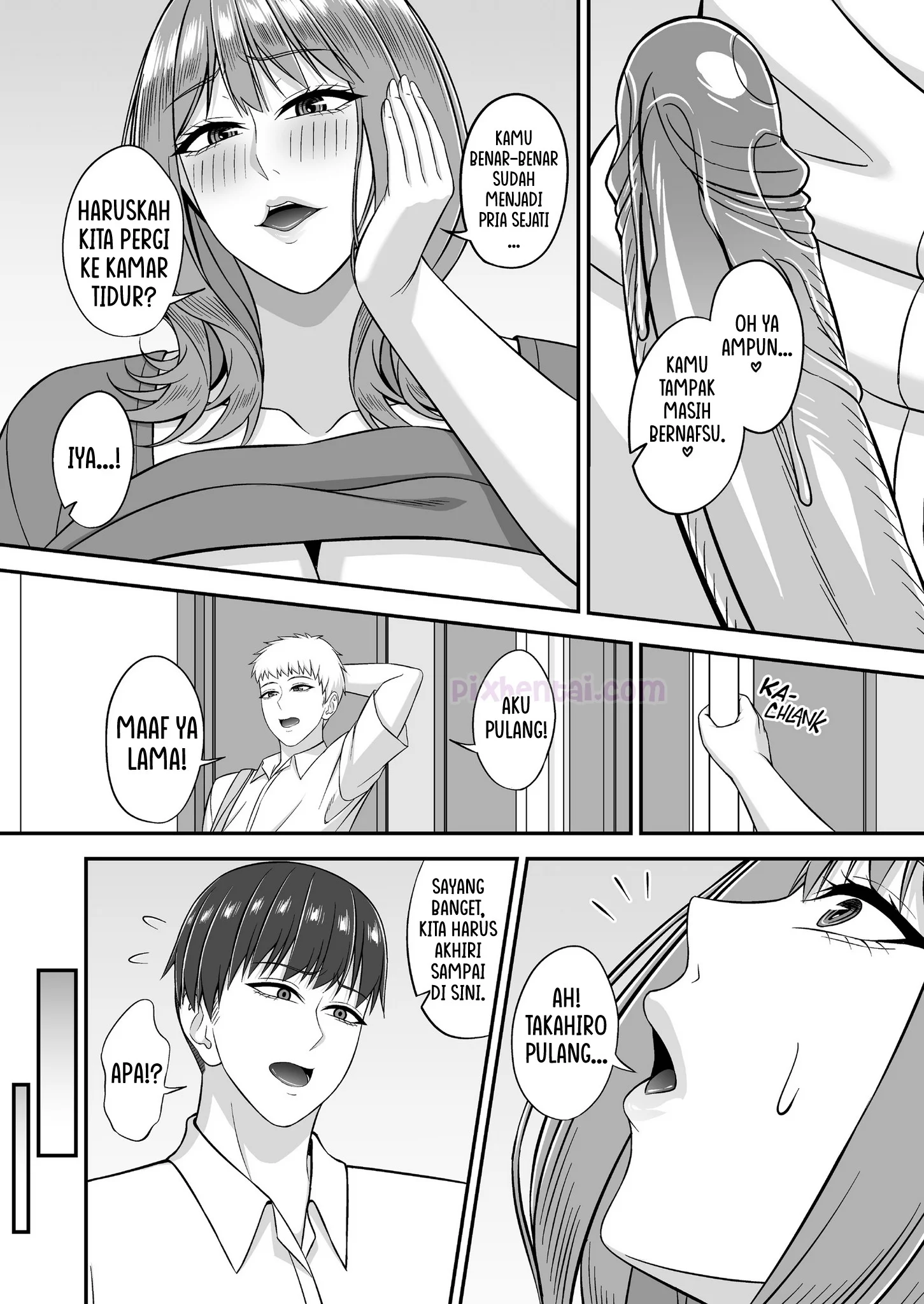 Komik hentai xxx manga sex bokep Skin to Skin with My Friends Busty Mom 21